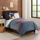 Comforter Set | 6 Piece Full | Baseball Print | Blue