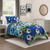 Comforter Set | 4 Piece Full | Soccer Theme | Multicolor