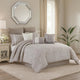 Comforter Set | 10 Piece King | Medallion Print | White