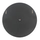 Round Beveled Mirror Frame Wall Clock with Faux diamond Inlay Silver BM225865