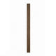 Wall Mirror | Transitional Wood Frame | Grain Detail | Brown