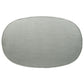 Fabric Upholstered Oversized Ottoman with Metal Legs, Gray By Casagear Home