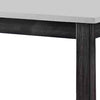 Counter Table | Rectangular Marble Top | Trestle Base | Gray BM226849