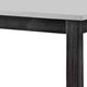 Counter Table | Rectangular Marble Top | Trestle Base | Gray BM226849