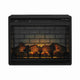 Fireplace Inset | 31.25" | 7 Settings | Black Metal