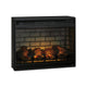 Fireplace Inset | 31.25" | 7 Settings | Black Metal