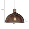 Mesh Chandelier | Dual Layer Design | Large | Rustic Bronze