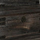 Wooden Lift Top Storage Box with Grain Details, Set of 3, Gray