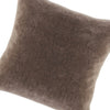 Throw Pillow Set | 20 x 20 | Piped Edges | Taupe Brown