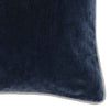 Throw Pillow | Rectangular | 20 x 14 | Piped Edges | Navy Blue
