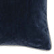Throw Pillow | Rectangular | 20 x 14 | Piped Edges | Navy Blue