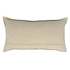 Faux Leather Pillow | Stitched Detail | Flanged Edges | Dark Brown