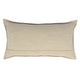 Faux Leather Pillow | Stitched Detail | Flanged Edges | Dark Brown