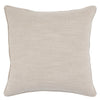 Textured Fabric Throw Pillow with Piped Edges, Navy Blue and Beige By Casagear Home