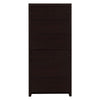 Wooden Bookcase with 3 Shelves and 1 Drawer Dark Brown By Casagear Home BM229684