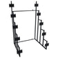 Convertible Design Metal Display Headboard Rack, Black By Casagear Home