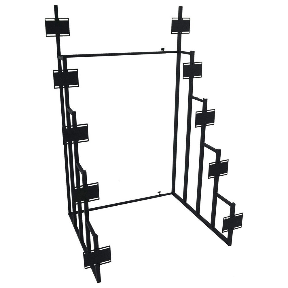 Nova Headboard Rack | Convertible Metal Display | Black