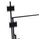 Convertible Design Metal Display Headboard Rack Black By Casagear Home BM230448