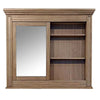 5 MM Beveled Cabinet Mirror with Storage Brown BM230633