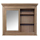 5 MM Beveled Cabinet Mirror with Storage Brown BM230633