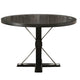 Jude Dining Table | Round Top | Pedestal Base | Antique Black