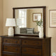 Kai Mirror | Rectangular Frame | Mounting Hardware | Walnut Brown