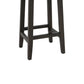 26 Inch Wooden Frame Leatherette Backless Counterstool Beige By Casagear Home BM230735