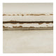 Luna Chairside Table | Wood Frame | Door Storage | Brown & White