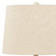 Nora Table Lamp | Drum Shade | Paper Composite Base | Beige
