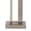 Nova Table Lamp Set | Metal Frame | Hardback Shade | White & Silver