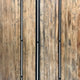 84 Inch 4 Panel Metal Frame Room Divider Black and Brown BM231307