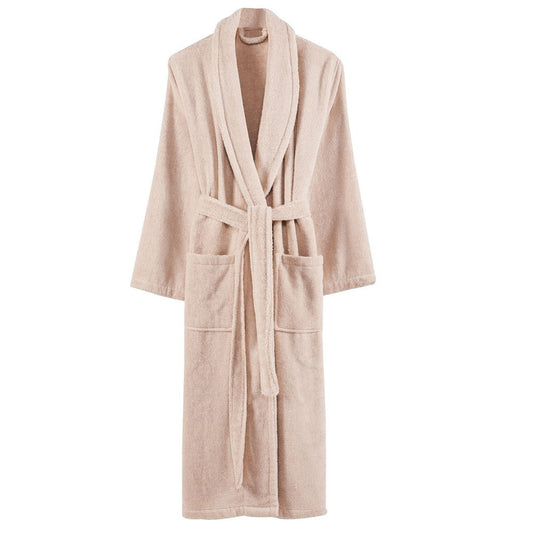 Marseille Bathrobe | Medium | Fabric | Shawl Collar | Beige