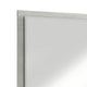 40 Inch Rectangular Wooden Frame Modern Mirror Gray BM231877