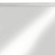 40 Inch Rectangular Wooden Frame Modern Mirror, Gray