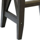 31 Inches Nailhead Trim Upholstered Barstool Beige and Brown BM231892