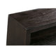 64 Inches Grained 2 Door Media Console with Adjustable Shelf, Brown