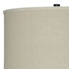 Kai Table Lamp | Drum Shade | Glass Insert Base | Bronze