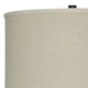 Kai Table Lamp | Drum Shade | Glass Insert Base | Bronze