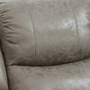 Ryder Power Recliner | 40" | Faux Leather | USB Port | Stone Gray