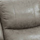 Ryder Power Recliner | 40" | Faux Leather | USB Port | Stone Gray