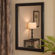 Kai Mirror | 36" | Rectangular Wood Frame | Black