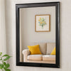 Kai Mirror | 36" | Rectangular Wood Frame | Black