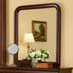 Kai Mirror | 37" | Curved Edges | Brown