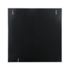 Rectangular World Wall Art with LED Black and Silver BM232520