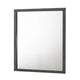 Wall Mirror | Rectangular Frame | Natural Wood Grain | Gray