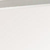 Modern Mirror with Rectangular Frame an Molded Details, White