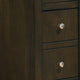 24 Inch 3 Drawer Wooden Chairside Table Brown By Casagear Home BM232914