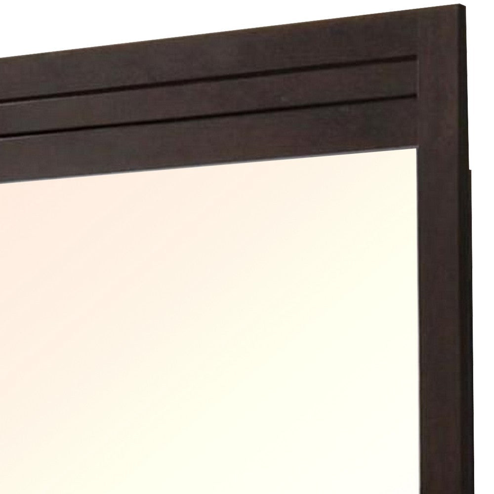 Wall Mirror with Wooden Carvings and Scrolled Frame Gold BM232967