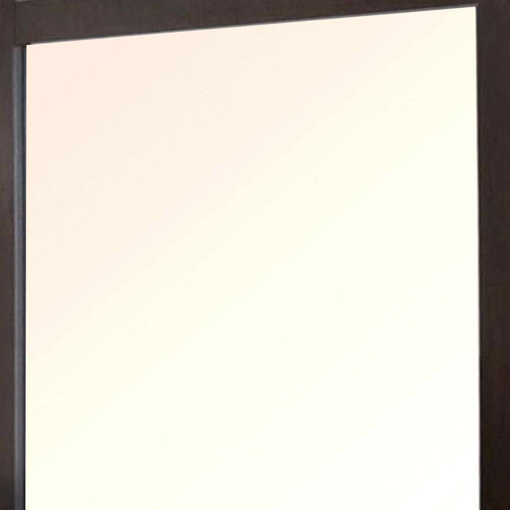 Wall Mirror with Wooden Carvings and Scrolled Frame Gold BM232967