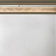 Contemporary Wall Mirror with LED and Accent Details Gold and Brown BM232980